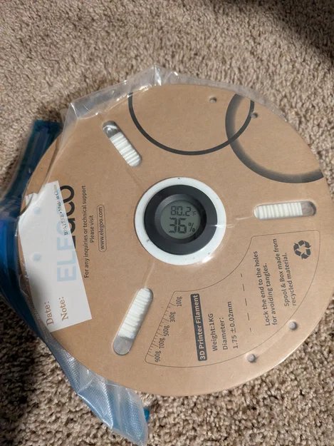 Bộ chuyển đổi gắn ẩm kế (Hygrometer) vào cuộn Filament - Image 3