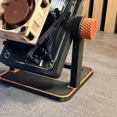 Chân đế điều chỉnh Bitaxe Gamma 601/602 - Phụ kiện 3D cho máy đào