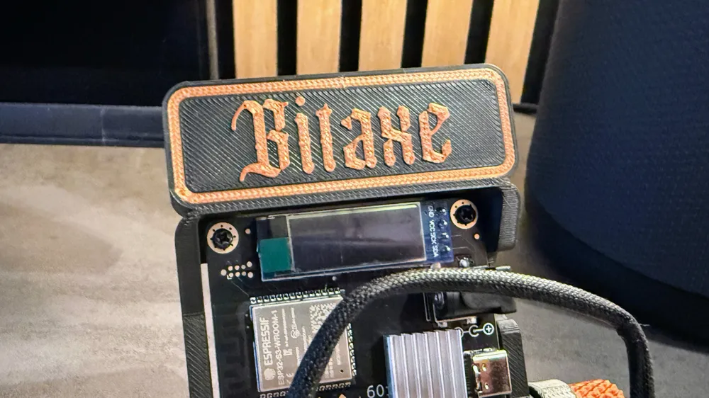 Chân đế điều chỉnh Bitaxe Gamma 601/602 - Phụ kiện 3D cho máy đào - Image 3