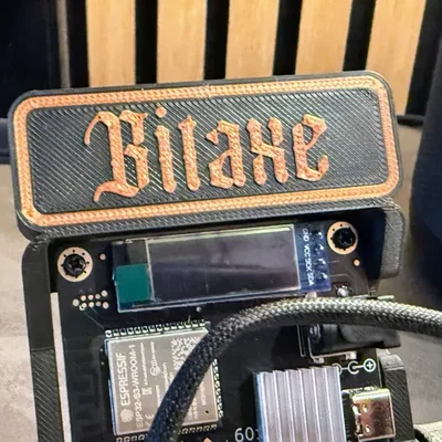 Chân đế điều chỉnh Bitaxe Gamma 601/602 - Phụ kiện 3D cho máy đào