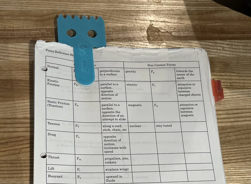 Kẹp giấy ma quái (Ghost Clip) in 3D - Image 1