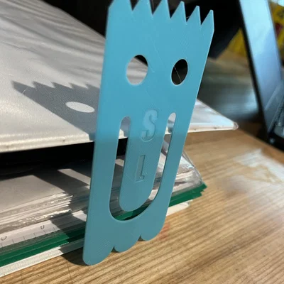 Kẹp giấy ma quái (Ghost Clip) in 3D