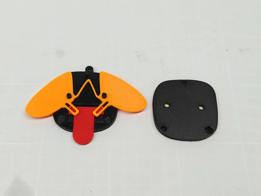 Móc khóa chú cún đáng yêu với phần tai và lưỡi cử động linh hoạt - Image 2