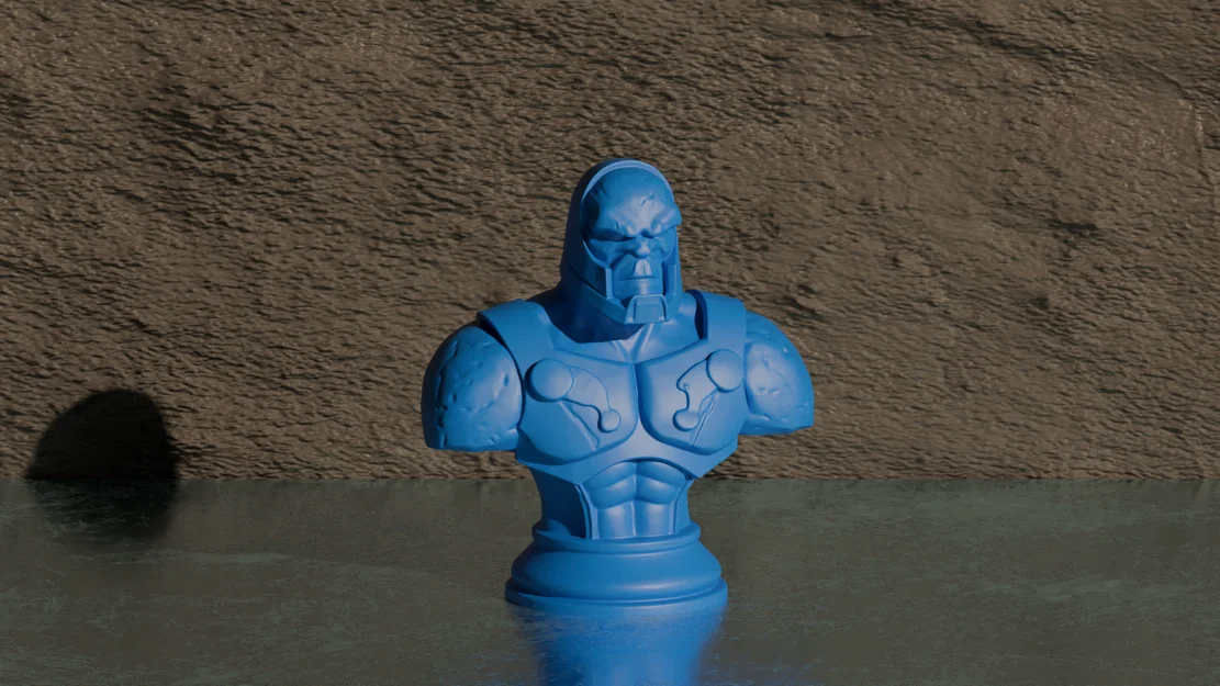 Tượng bán thân Darkseid - Mô hình nhân vật DC Comics - Image 1