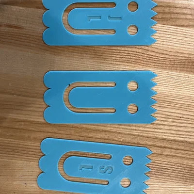 Kẹp giấy 3D JL Ghost Clip - Giải pháp sắp xếp tài liệu gọn gàng