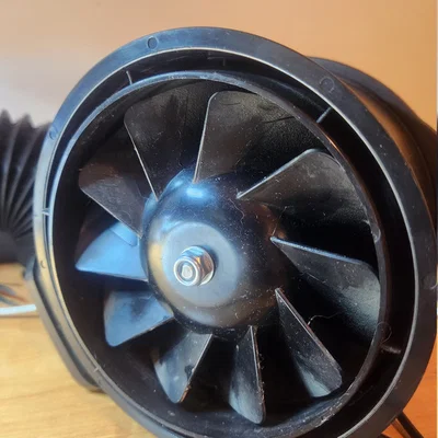 Nắp che quạt hút iPower 4 inch 130 CFM