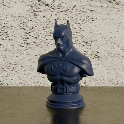 Tượng bán thân Batman - Mô hình nhân vật DC Comics