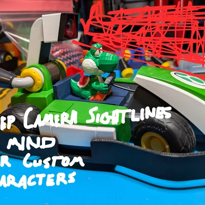 Các bộ phận in 3D cho Mario Kart Live: Home Circuit