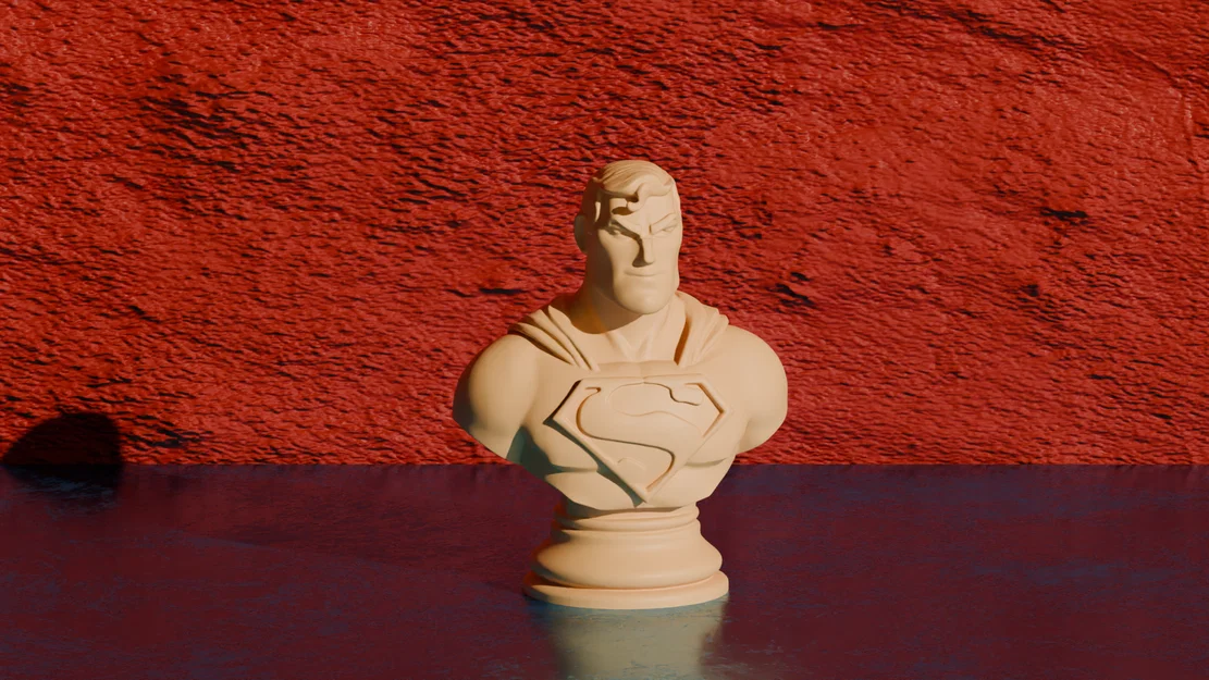 Tượng bán thân Superman - Mô hình DC Comics - Image 1