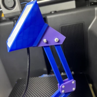 Đèn bàn in 3D hoàn toàn (Fully Printed Lamp)
