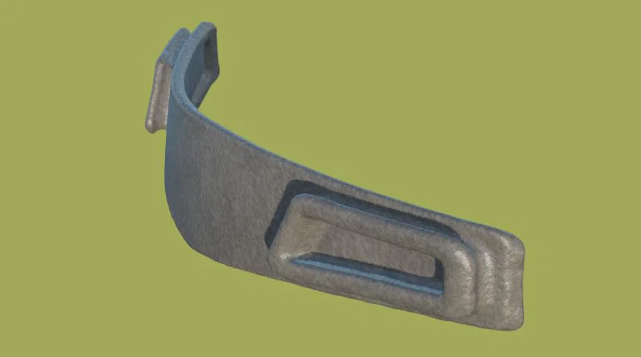 Bản quét 3D nút bịt lỗ thông gió cho nón Bell Race Star - Image 1