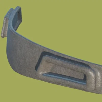 Bản quét 3D nút bịt lỗ thông gió cho nón Bell Race Star