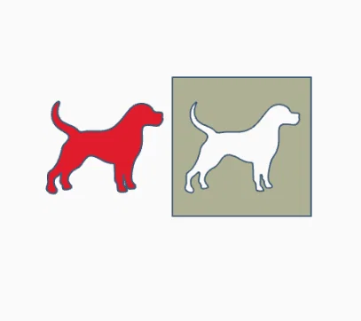 Khuôn vẽ hình chú chó (DOG stencil) đa năng cho người yêu nghệ thuật - Image 1