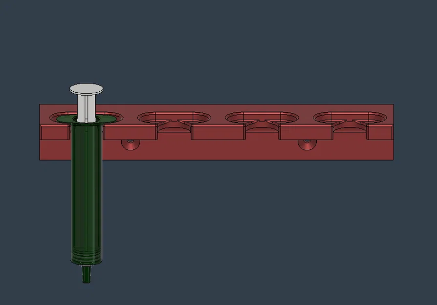 Giá treo ống tiêm Flux 10ml – Phụ kiện hỗ trợ sửa chữa điện tử chuyên nghiệp - Image 1