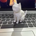 Mô hình chú mèo Low-poly - Thumbnail 1