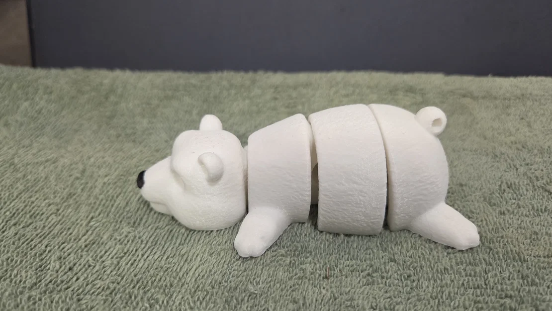 Gấu Bắc Cực Khớp Nối - Tương thích mắt thủy tinh 6mm + 8mm - Image 8