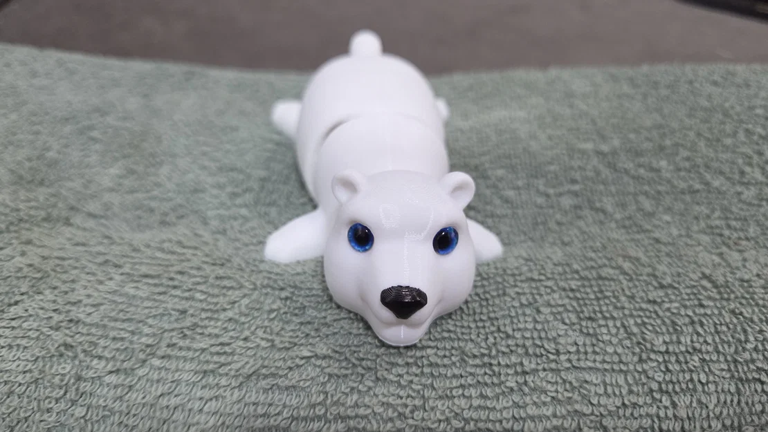 Gấu Bắc Cực Khớp Nối - Tương thích mắt thủy tinh 6mm + 8mm - Image 19