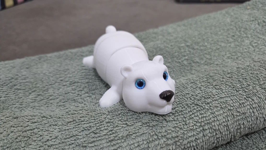 Gấu Bắc Cực Khớp Nối - Tương thích mắt thủy tinh 6mm + 8mm - Image 20