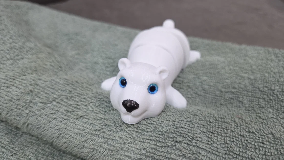 Gấu Bắc Cực Khớp Nối - Tương thích mắt thủy tinh 6mm + 8mm - Image 21