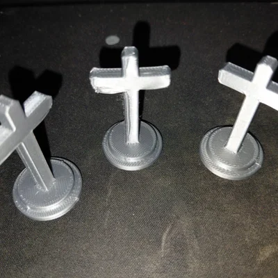 Mô hình test in 3D: Cây thánh giá (Crosses) không cần support