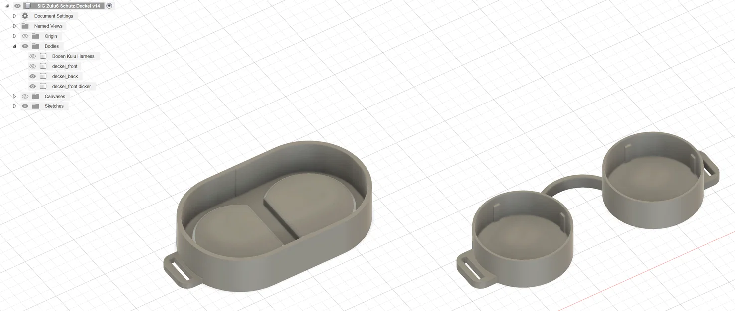 Nắp bảo vệ ống nhòm SIG Zulu6 HDX in 3D - Image 4