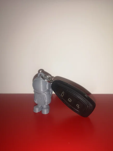 Móc khóa phi hành gia 3D - Mẫu thiết kế cực đẹp và dễ in - Image 2