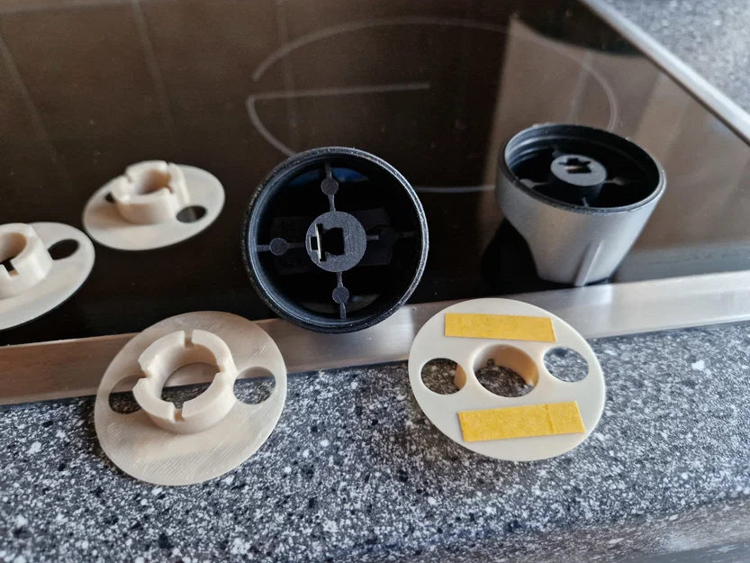 Miếng chặn an toàn cho núm vặn bếp Zanussi - Image 1