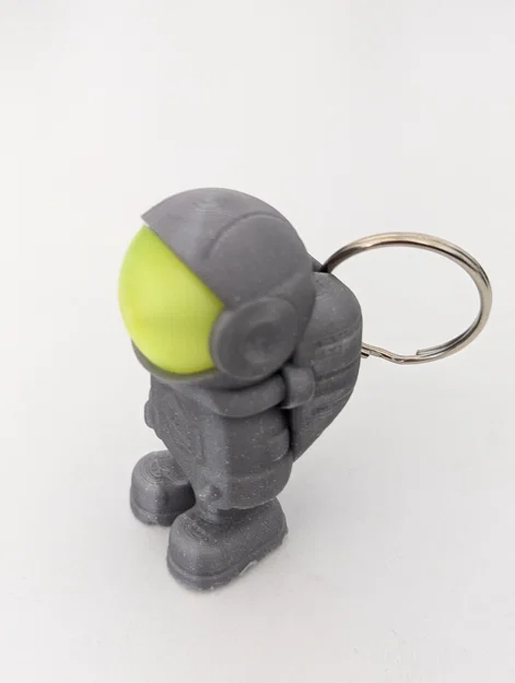 Mô hình móc khóa phi hành gia 2 phần độc đáo cho máy in 3D - Image 1