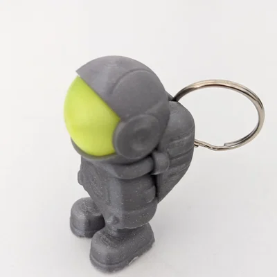 Mô hình móc khóa phi hành gia 2 phần độc đáo cho máy in 3D