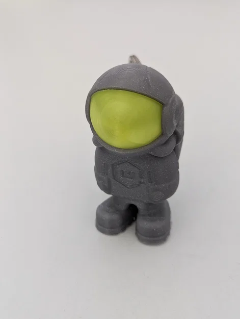 Mô hình móc khóa phi hành gia 2 phần độc đáo cho máy in 3D - Image 3