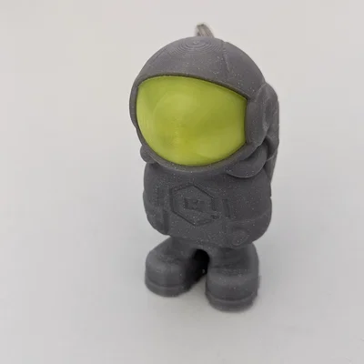 Mô hình móc khóa phi hành gia 2 phần độc đáo cho máy in 3D