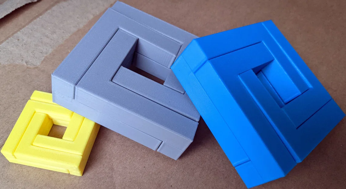 Quartet Puzzle (dễ in, không cần support) - Image 2