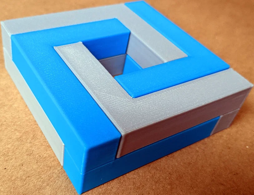 Quartet Puzzle (dễ in, không cần support) - Image 3