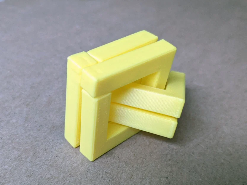 Quartet Puzzle (dễ in, không cần support) - Image 4