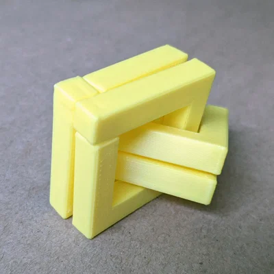 Quartet Puzzle (dễ in, không cần support)