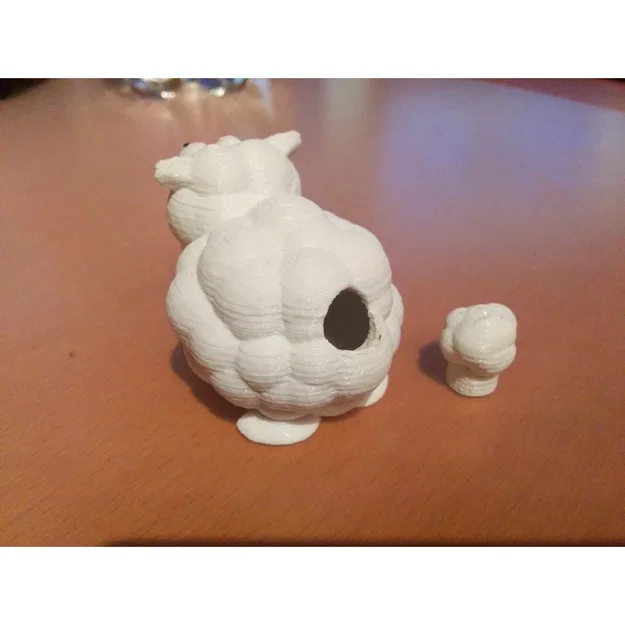 Lọ đựng muối/tiêu hình cừu dễ thương - Image 2