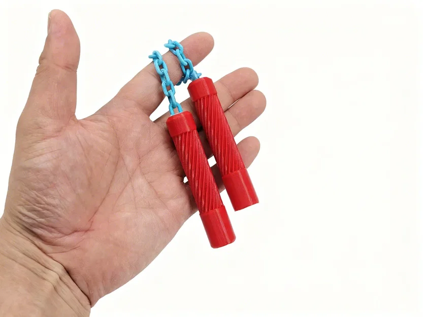 Mini Fidget Nunchucks - Đồ chơi xả stress nhỏ gọn trong lòng bàn tay - Image 1