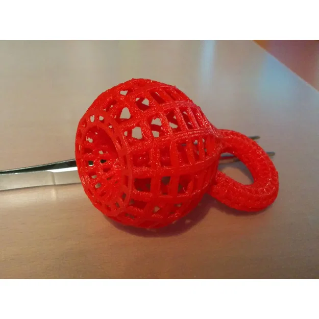 Bình Klein Dạng Khung Wireframe - Image 3