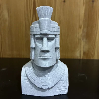 Inti Moai - Tượng Bán Thân Inca