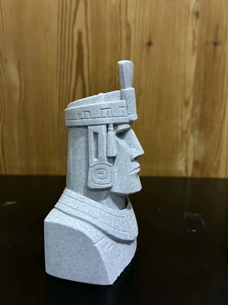 Inti Moai - Tượng Bán Thân Inca - Image 3