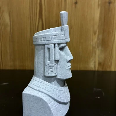 Inti Moai - Tượng Bán Thân Inca