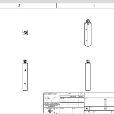 Giá đỡ bưu thiếp MET V6.5 - Phụ kiện 3D trưng bày tiện lợi