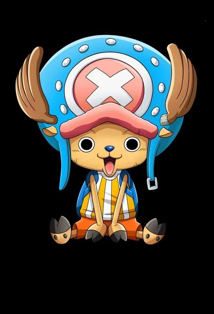 Mô hình 3D Tony Tony Chopper (One Piece) dễ thương để in 3D - Image 1