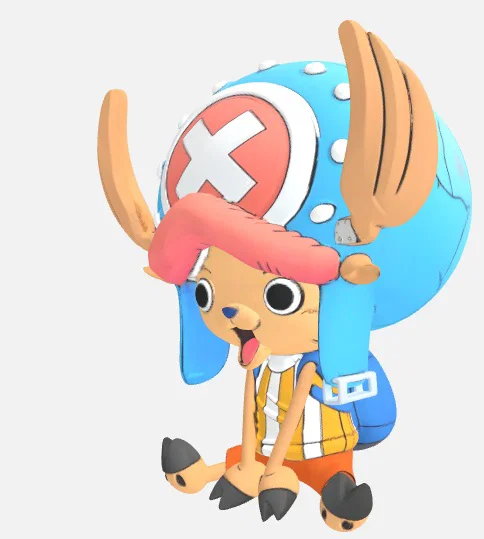 Mô hình 3D Tony Tony Chopper (One Piece) dễ thương để in 3D - Image 2