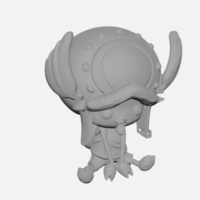 Mô hình 3D Tony Tony Chopper (One Piece) dễ thương để in 3D
