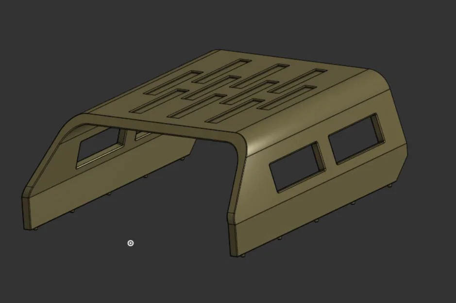 Khung mui xe (Canopy) độ cực chất cho xe điều khiển RC MN82 - Image 1