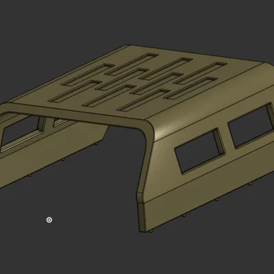 Khung mui xe (Canopy) độ cực chất cho xe điều khiển RC MN82