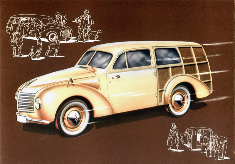 Mô hình xe cổ Aero Minor II STW 1949 - File in 3D chi tiết - Image 4