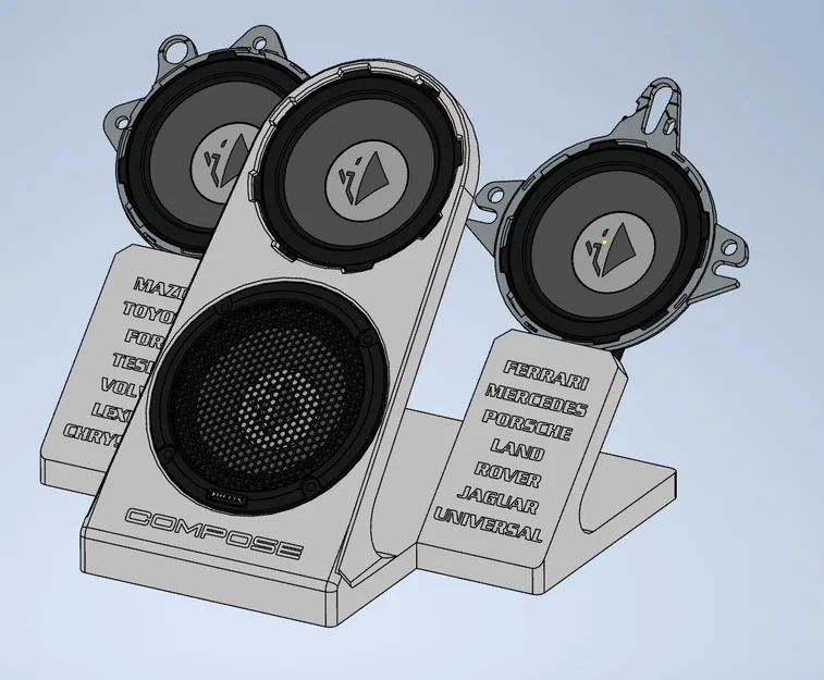 Chân đế trưng bày loa HELIX Ci5 M80FM-S3 in 3D chuyên nghiệp - Image 1