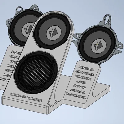 Chân đế trưng bày loa HELIX Ci5 M80FM-S3 in 3D chuyên nghiệp